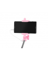 NATEC Selfie stick Monopod przewodowy różowy SF-20W - nr 6