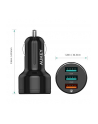 AUKEY CC-T11 ultraszybka ładowarka samochodowa 3xUSB Quick Charge 3.0 7.8A 42W - nr 26