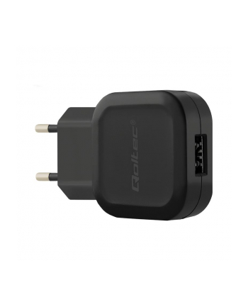 Qoltec Ładowarka sieciowa do Smartfona / Tabletu | 12W | 5V | 2.24A | USB