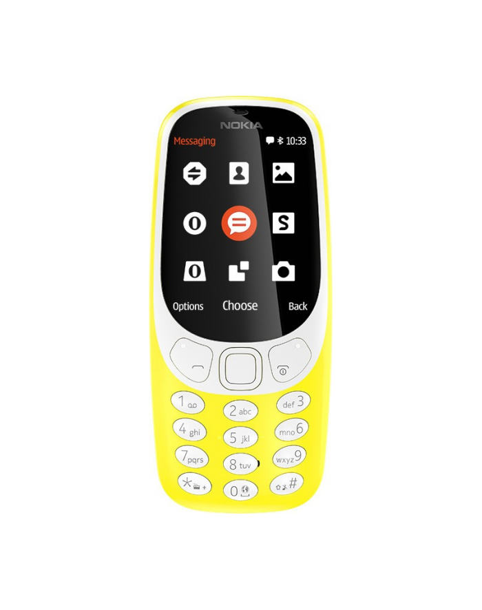 Nokia 3310 Dual Sim Żółta główny
