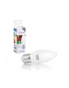 Whitenergy Żarówka LED | 10xSMD2835| C37| E27 | 5W | 230V |ciepłe biała| mleczne - nr 11