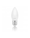 Whitenergy Żarówka LED | 10xSMD2835| C37| E27 | 5W | 230V |ciepłe biała| mleczne - nr 1