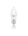 Whitenergy Żarówka LED | 10xSMD2835| C37| E27 | 5W | 230V |ciepłe biała| mleczne - nr 6