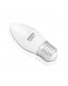 Whitenergy Żarówka LED | 10xSMD2835| C37| E27 | 5W | 230V |ciepłe biała| mleczne - nr 7