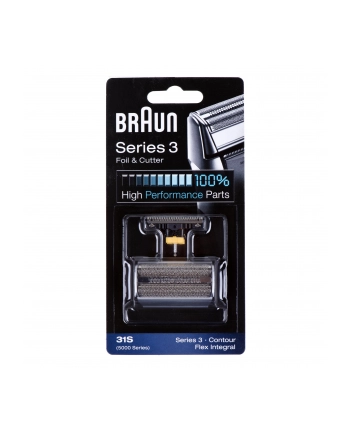 Folia + blok ostrzy BRAUN Combi Pack 31S silver