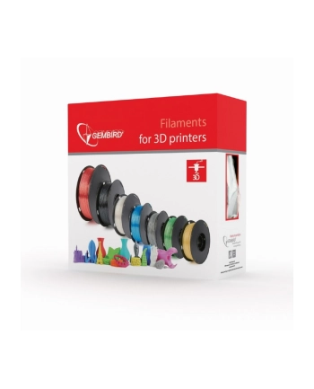Filament Gembird PLA Fluorescent Red | 1,75mm | 1kg