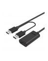 Unitek Przedlużacz aktywny USB 2.0, 10m, Y-278 czarny - nr 5