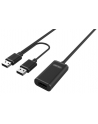 Unitek Przedlużacz aktywny USB 2.0, 10m, Y-278 czarny - nr 2