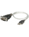 Kabel adapter Manhattan USB/COM RS232 0,45m - nr 18