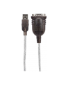 Kabel adapter Manhattan USB/COM RS232 0,45m - nr 34