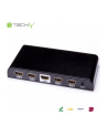 Rozdzielacz - Splitter Techly HDMI 1/4 Ultra HD, 3D - nr 4