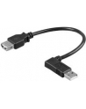 Kabel USB Techly USB 2.0 A-A M/F kątowy, 15cm - nr 7