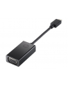 HP - External video adapter - USB-C - D-Sub - black - for Chromebook 13 G1; Elite Slice, Slice for Meeting Rooms; Elite x3; EliteBook 1040 G3 - nr 9