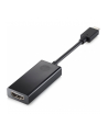 HP - External video adapter - USB-C - D-Sub - black - for Chromebook 13 G1; Elite Slice, Slice for Meeting Rooms; Elite x3; EliteBook 1040 G3 - nr 11