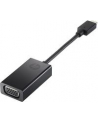 HP - External video adapter - USB-C - D-Sub - black - for Chromebook 13 G1; Elite Slice, Slice for Meeting Rooms; Elite x3; EliteBook 1040 G3 - nr 15