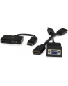StarTech.com Travel A/V adapter: DisplayPort to HDMI or VGA - Video converter - DisplayPort - black - nr 12