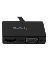 StarTech.com Travel A/V adapter: DisplayPort to HDMI or VGA - Video converter - DisplayPort - black - nr 15