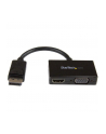 StarTech.com Travel A/V adapter: DisplayPort to HDMI or VGA - Video converter - DisplayPort - black - nr 24