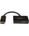 StarTech.com Travel A/V adapter: DisplayPort to HDMI or VGA - Video converter - DisplayPort - black - nr 25