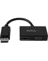 StarTech.com Travel A/V adapter: DisplayPort to HDMI or VGA - Video converter - DisplayPort - black - nr 30