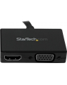 StarTech.com Travel A/V adapter: DisplayPort to HDMI or VGA - Video converter - DisplayPort - black - nr 31