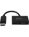 StarTech.com Travel A/V adapter: DisplayPort to HDMI or VGA - Video converter - DisplayPort - black - nr 33