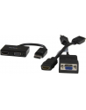 StarTech.com Travel A/V adapter: DisplayPort to HDMI or VGA - Video converter - DisplayPort - black - nr 34