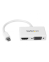 StarTech.com Travel A/V adapter: 2-in-1 Mini DisplayPort to HDMI or VGA converter - Video converter - DisplayPort - white - for Apple MacBook Air; MacBook Pro - nr 10