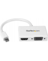 StarTech.com Travel A/V adapter: 2-in-1 Mini DisplayPort to HDMI or VGA converter - Video converter - DisplayPort - white - for Apple MacBook Air; MacBook Pro - nr 5