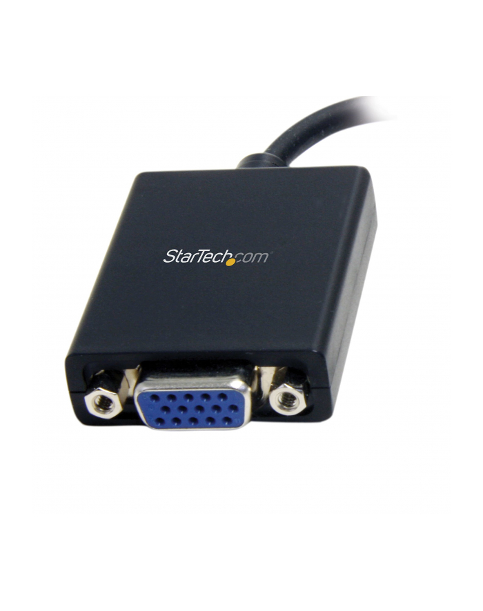 StarTech.com Mini DisplayPort to VGA Video Adapter Converter - Video converter - VGA - black główny
