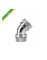 Thermaltake Pacific G1/4 x 16mm 90 złączka adapter kątowy - Chrome - nr 1