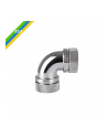 Thermaltake Pacific G1/4 x 16mm 90 złączka adapter kątowy - Chrome - nr 1