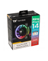 Thermaltake Riing Plus 14 RGB TT Premium Edition 3 Pack (3x140mm, LNC, 1400 RPM) - nr 7