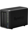Synology Inc. Synology DS718+, 2-Bay SATA 3G, Celeron 1,5GHz, 2GB RAM, 2x GbE LAN, 3xUSB 3.0 - nr 48