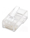 Wtyk Intellinet RJ45 8P/8C UTP Cat.5e/drut 100szt. - nr 18