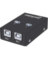 Przełącznik Manhattan USB 2.0 2/1, czarny - nr 30