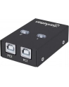 Przełącznik Manhattan USB 2.0 2/1, czarny - nr 35