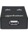 Przełącznik Manhattan USB 2.0 2/1, czarny - nr 42
