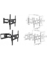 LogiLink Uchwyt ścienny LCD/LED VESA, 32-55', max. 50kg - nr 18