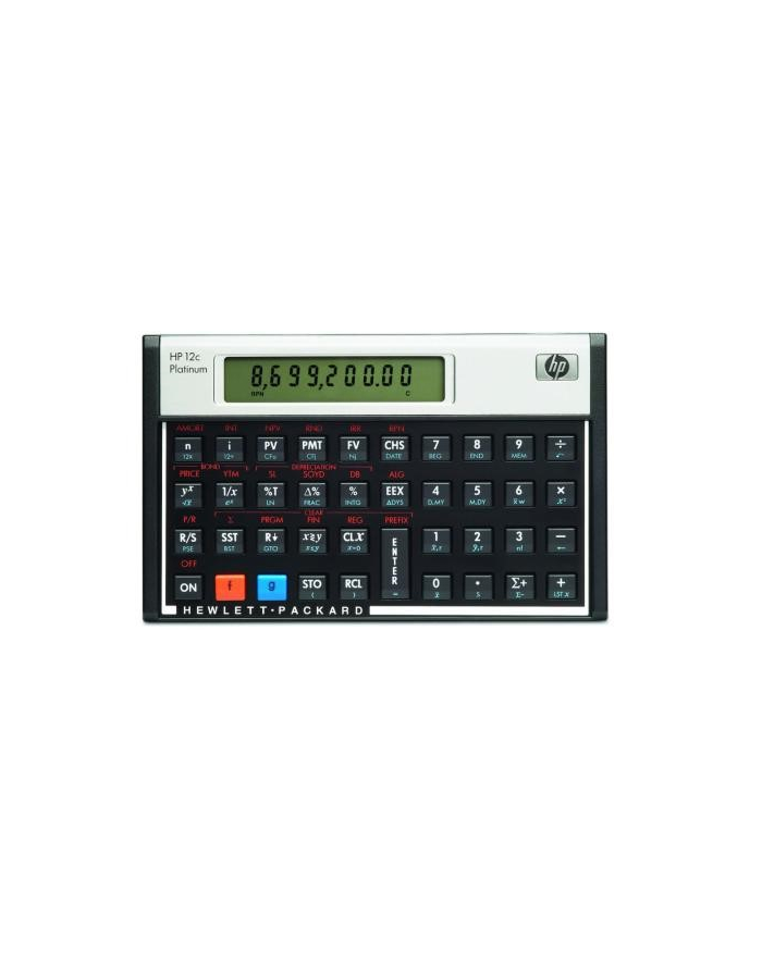 HP 12c Platinum Financial Calculator - calc główny