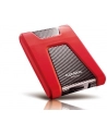 ADATA HDD 2TB 2,5'' USB 3.0 DashDrive Durable HD650, czerwony (gumowy, odporna na uderzenia) - nr 12