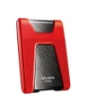 ADATA HDD 2TB 2,5'' USB 3.0 DashDrive Durable HD650, czerwony (gumowy, odporna na uderzenia) - nr 16