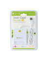Techly Kompaktowy czytnik USB 2.0 kart Smart biały - nr 2