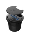 IcyBox Hub do Biurka 4xUSB 3.0, kabel 120 cm USB 3.0 - nr 38