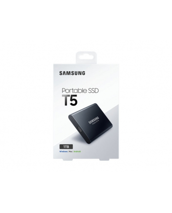 Dysk zewnętrzny SSD 1TB Samsung 2,5'' T5 USB3.1 Portable / MODEL: MU-PA1T0B