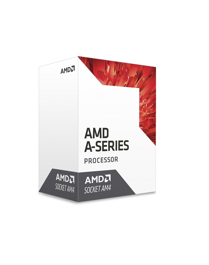 AMD A10 9700E (Bristol Ridge), 4-core, 3.5GHz,cache 2MB, 35W, soc. AM4, VGA Radeon R7, BOX główny