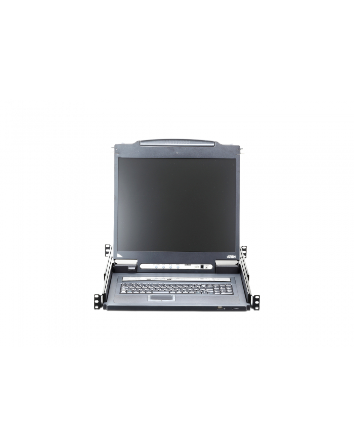 ATEN KVM 16 port LCD LED 19'' + keyboard + touchpad USB-PS/2, IP Admin główny