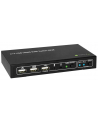 Techly 2-portowy przełącznik KVM HDMI/USB 2x1 z audio - nr 1