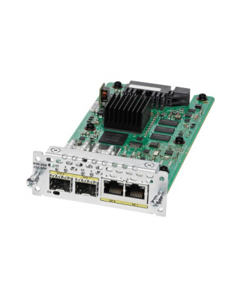 Cisco 2-port GE WAN NIM, dual-mode RJ45 & SFP