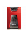 ADATA HDD 2TB 2,5'' USB 3.0 DashDrive Durable HD650, czerwony (gumowy, odporna na uderzenia) - nr 14